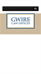 Mobile Screenshot of gwirelaw.com